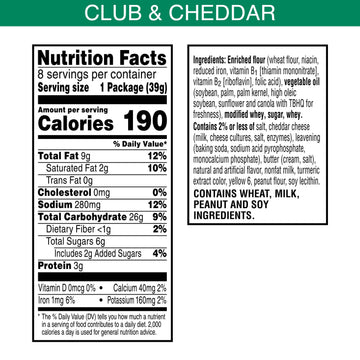 Keebler Sandwich Crackers, Lunch Snacks, Variety Pack (4 Trays, 32 Packs)