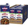 Swanson 50% Less Sodium Beef Broth, 32 oz Carton (12 Pack)