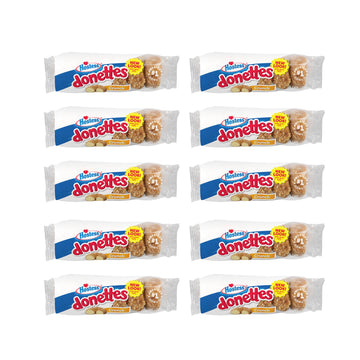 Hostess Crunch Donettes, 6 Count Bags (10 Pack)