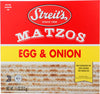 MATZO EGG ONION