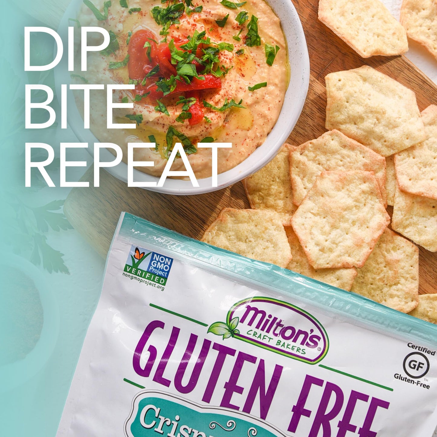 Miltons Craft Bakers Gluten Free Crispy Sea Salt Crackers - Baked Sea Salt Crackers, Non-GMO Project Verified, Certified Gluten