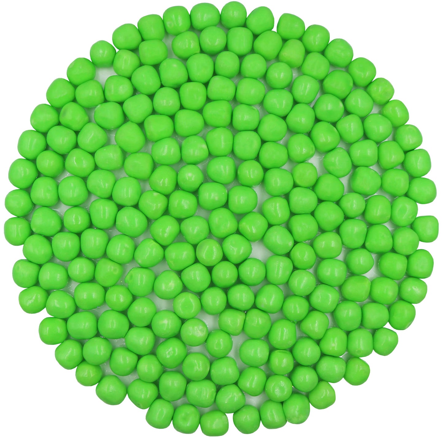 Sour Chewy Fruit Candy Balls (Light Green Watermelon, 5 Pound)