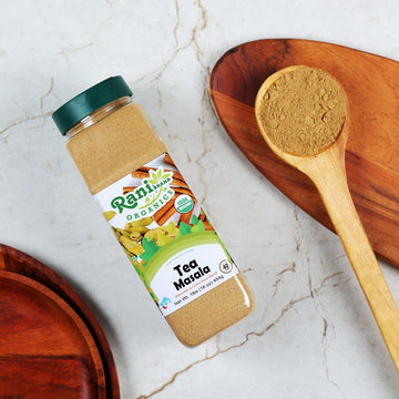 Rani Organic Tea (Chai) Masala Indian Spice Blend 16Oz (1Lb) 454G Pet Jar ~ All Natural | Vegan | Gluten Friendly | Non-Gmo | In