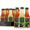 Pure Leaf Iced Tea, Unsweetened 3 Flavor Variety Pack, Zero Sugar & Zero Calories, 18.5 Fl Oz Bottles (Pack Of 12)