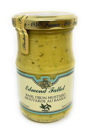 Edmond Fallot Mustards (Basil Dijon Mustard, 2 Pack)