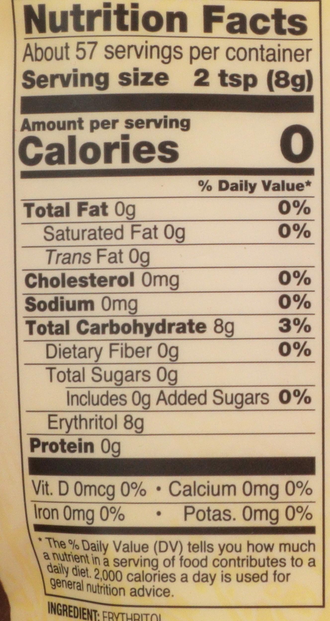 NOW FOODS Erythritol, 16 OZ
