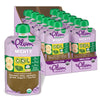 Plum Organics Mighty Morning Organic Toddler Food - Banana, Kiwi, Spinach, Greek Yogurt, and Barley - 4 oz Pouch (Pack of 12) -