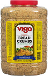 Vigo Italian Style Seasoned Bread Crumbs, With Imported Roman Cheese, 5 Pound (Pack Of 1)