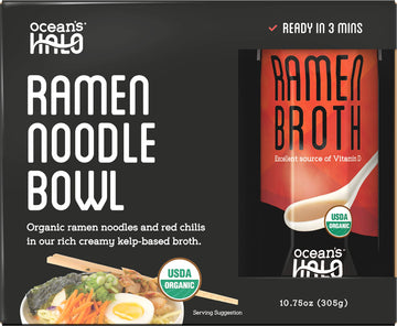 Organic Ramen Noodle Bowl, 10.75 Oz. Unit, 6 Pack Case