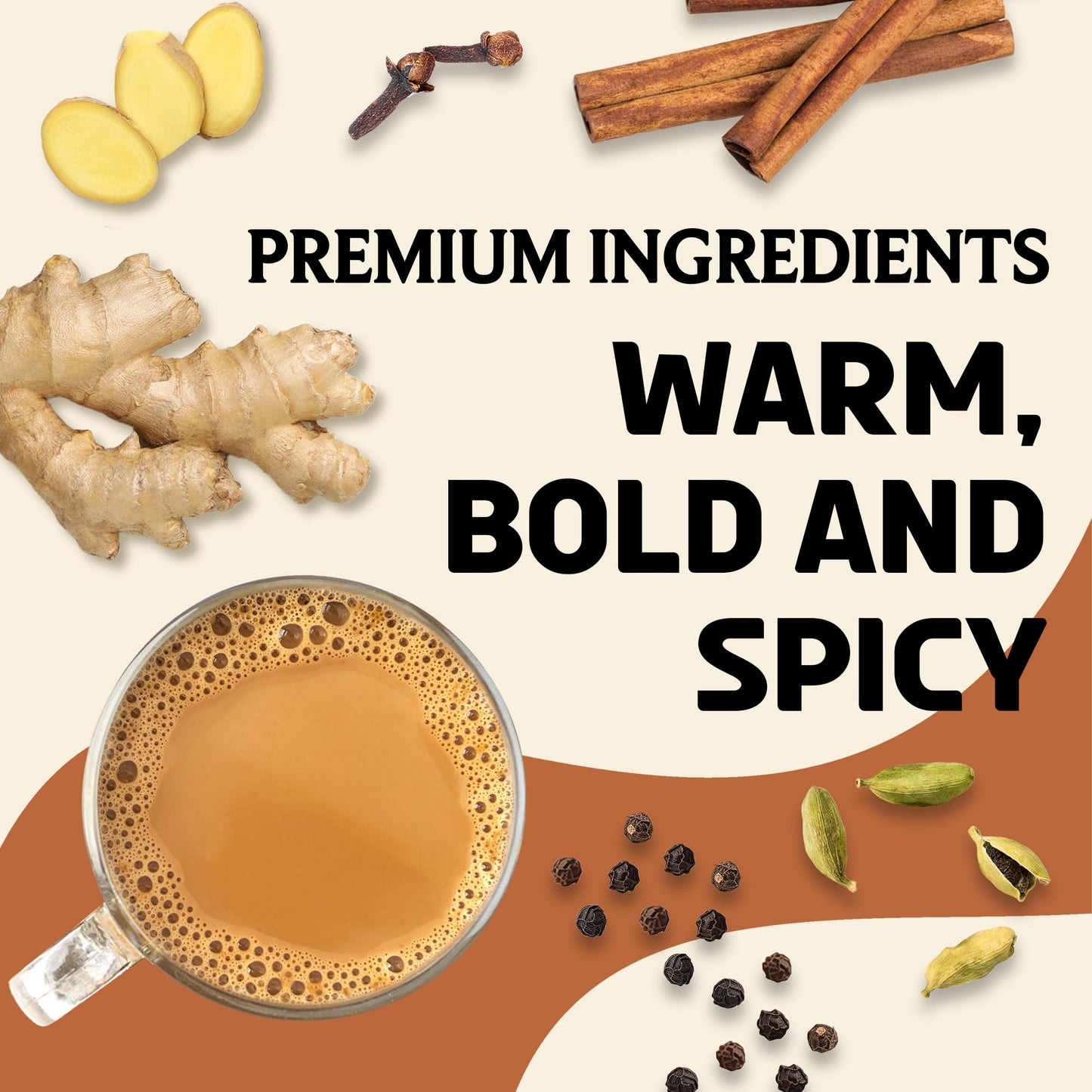 BREWIX Masala Chai Loose Leaf Tea, Strong & Aromatic, 8.82oz (250g)