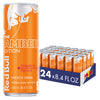 Red Bull Energy Drink Amber Edition Strawberry Apricot, 8.4 Fl Oz, 24 Cans, Model RB240074