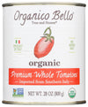 ORGANICO BELLO Organic Whole Tomatoes, 28 OZ