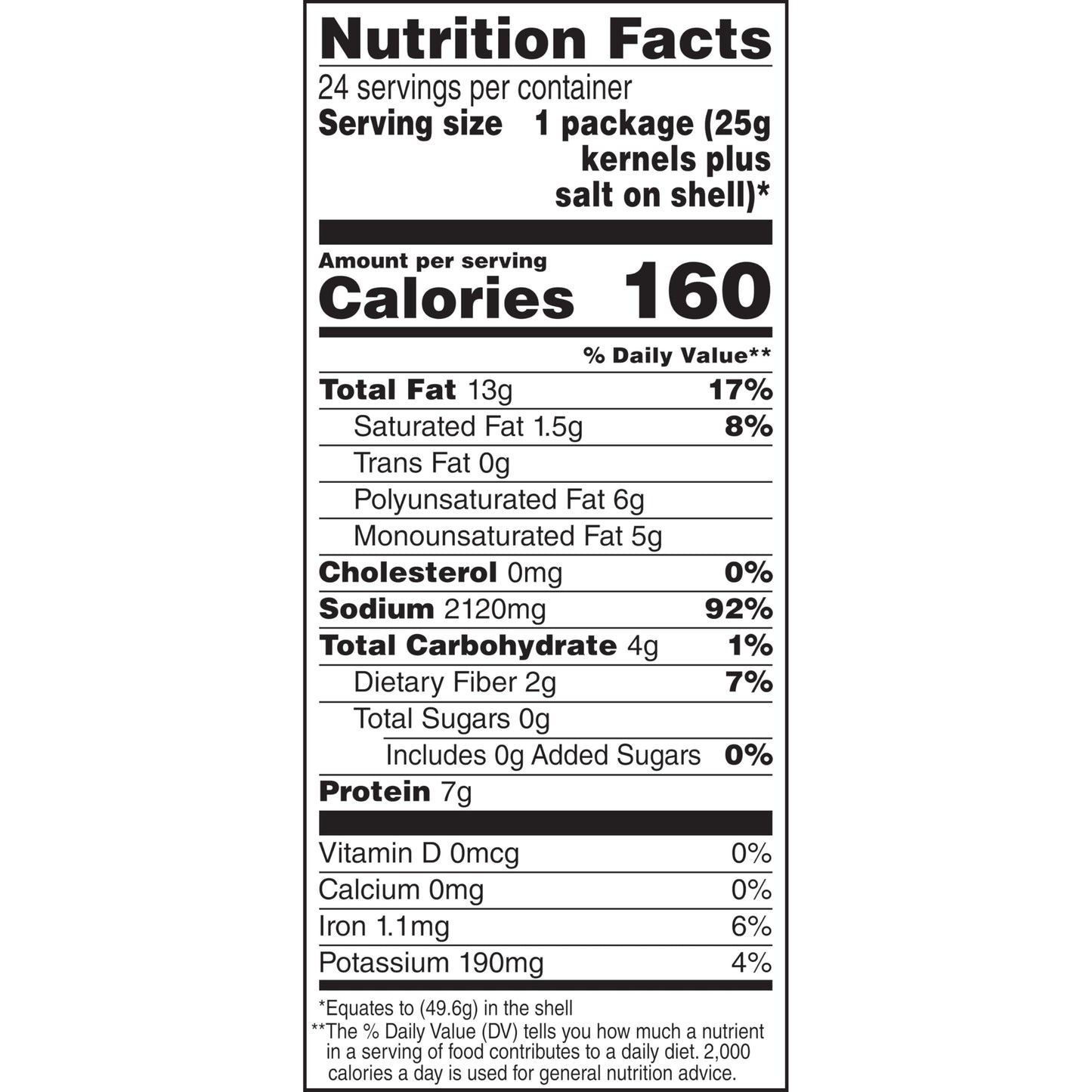 David Roasted And Salted Sunfower Seeds, Original Flavor, 1.75Oz. (Pack Of 24)