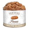 FERIDIES Praline Glazed Pecans - 18oz Vacuum Tin