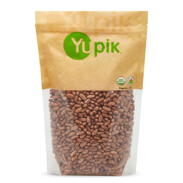 Yupik Organic Pinto Beans, 2.2 lb (35.3 oz), Non-GMO, Vegan & Gluten-Free, USDA Certified, Kosher, Dried Beans, Excellent Source