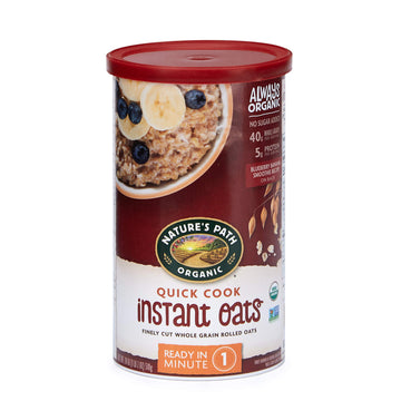 Nature s Path Organic Quick Cook Instant Oatmeal, 18 oz (Pack of 6), Non-GMO