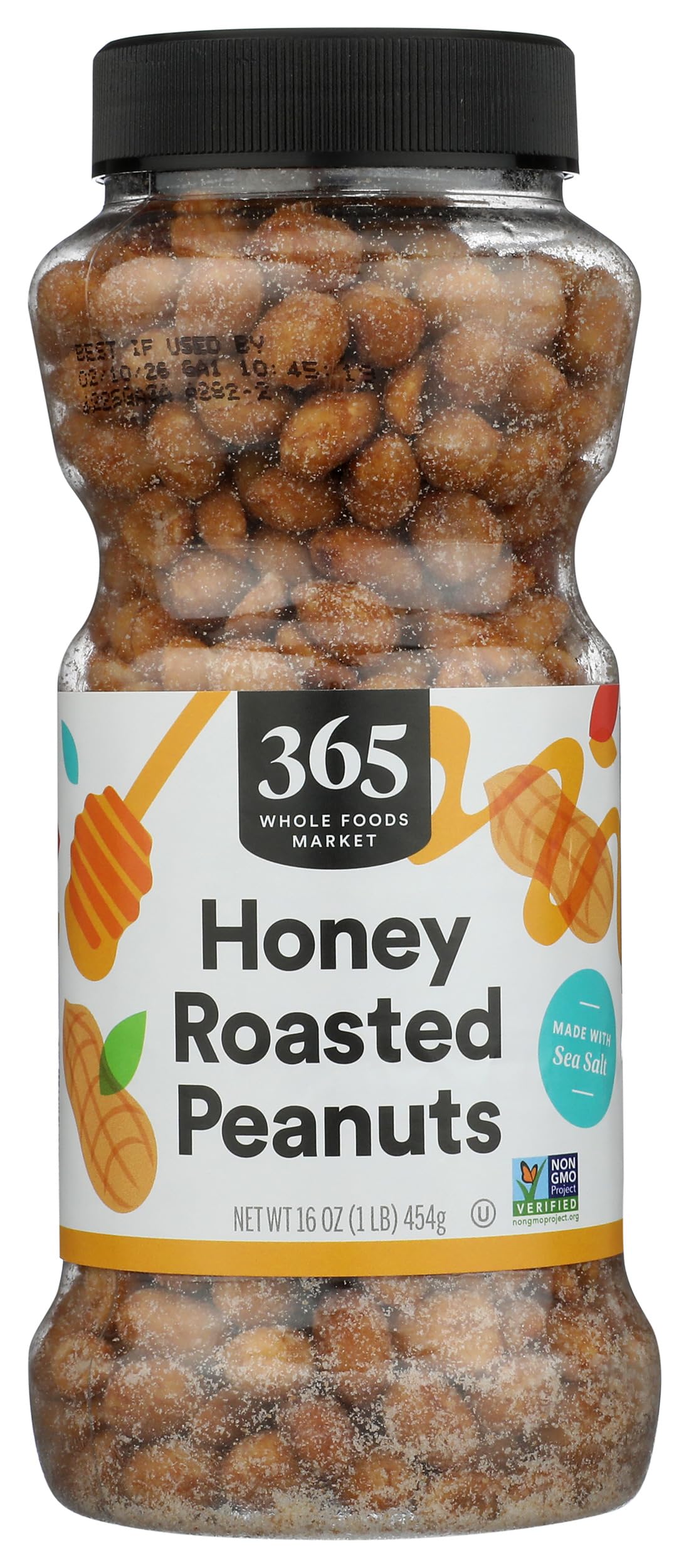 365 by Whole Foods Market Honey Roasted Peanuts 16 Ounce
