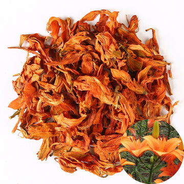 Tooget Fragrant Natural Lily Flowers Organic Dried Lilium Flowers Wholesale, Top Grade - 4 Oz