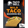 Taco Bell Mild Seasoning Mix (1oz Packets Pack of 24)