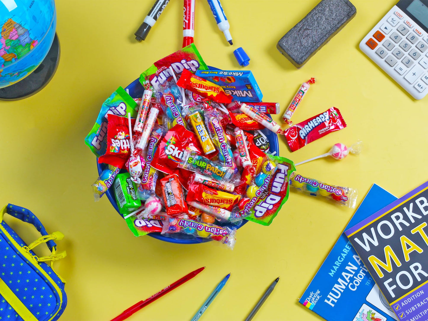 Lalees Candy Assortment - 4 Pound Pack - Red