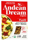 Andean Dream Organic Quinoa Fusilli Pasta, 8 Ounce -- 12 Per Case.12