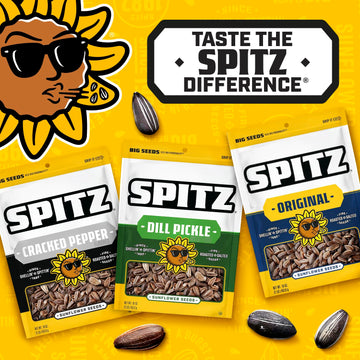 Spitz Pumpkin Seeds, Dill Pickle, 4 Oz Snack Bag