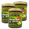 Wilderness Poets, Organic Pistachio Butter - 3 Pack (8 Ounce) - Raw, 100% Organic Pistachio - Perfect for Dubai Chocolate Bar De