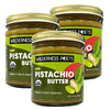 Wilderness Poets, Organic Pistachio Butter - 3 Pack (8 Ounce) - Raw, 100% Organic Pistachio
