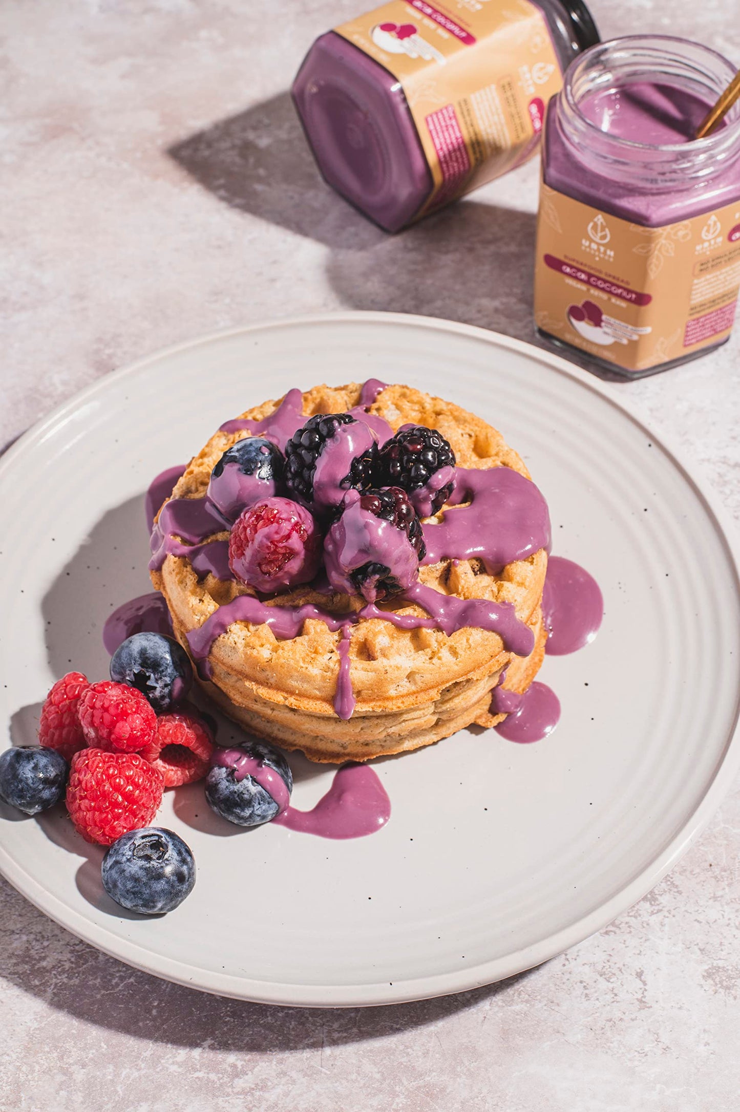 Urth Essence Superfood No Sugar Vegan Keto Spread (Acai Coconut Superfood Spread)