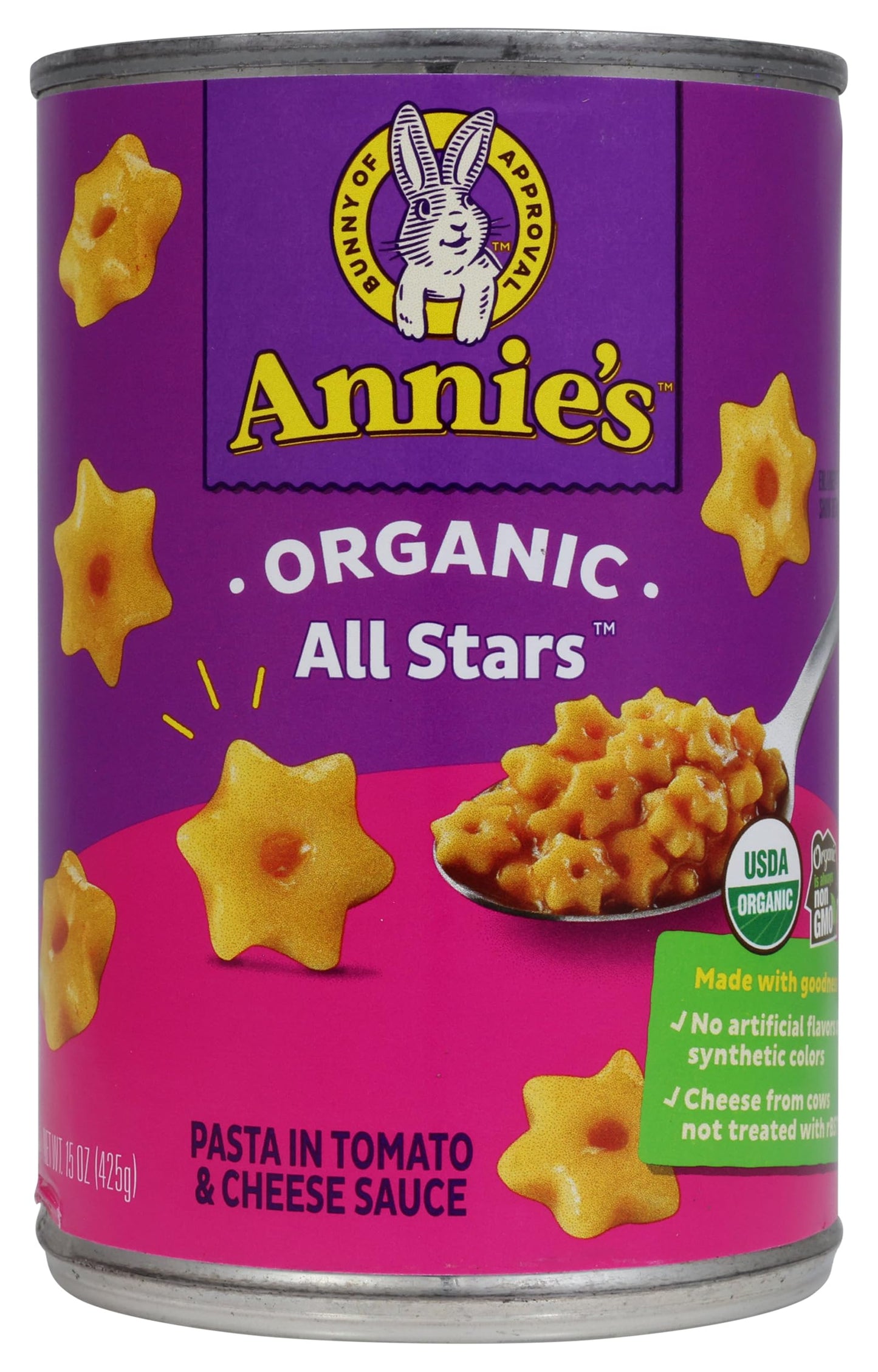 Annies Homegrown Canned Meal All Stars,15 Ounce