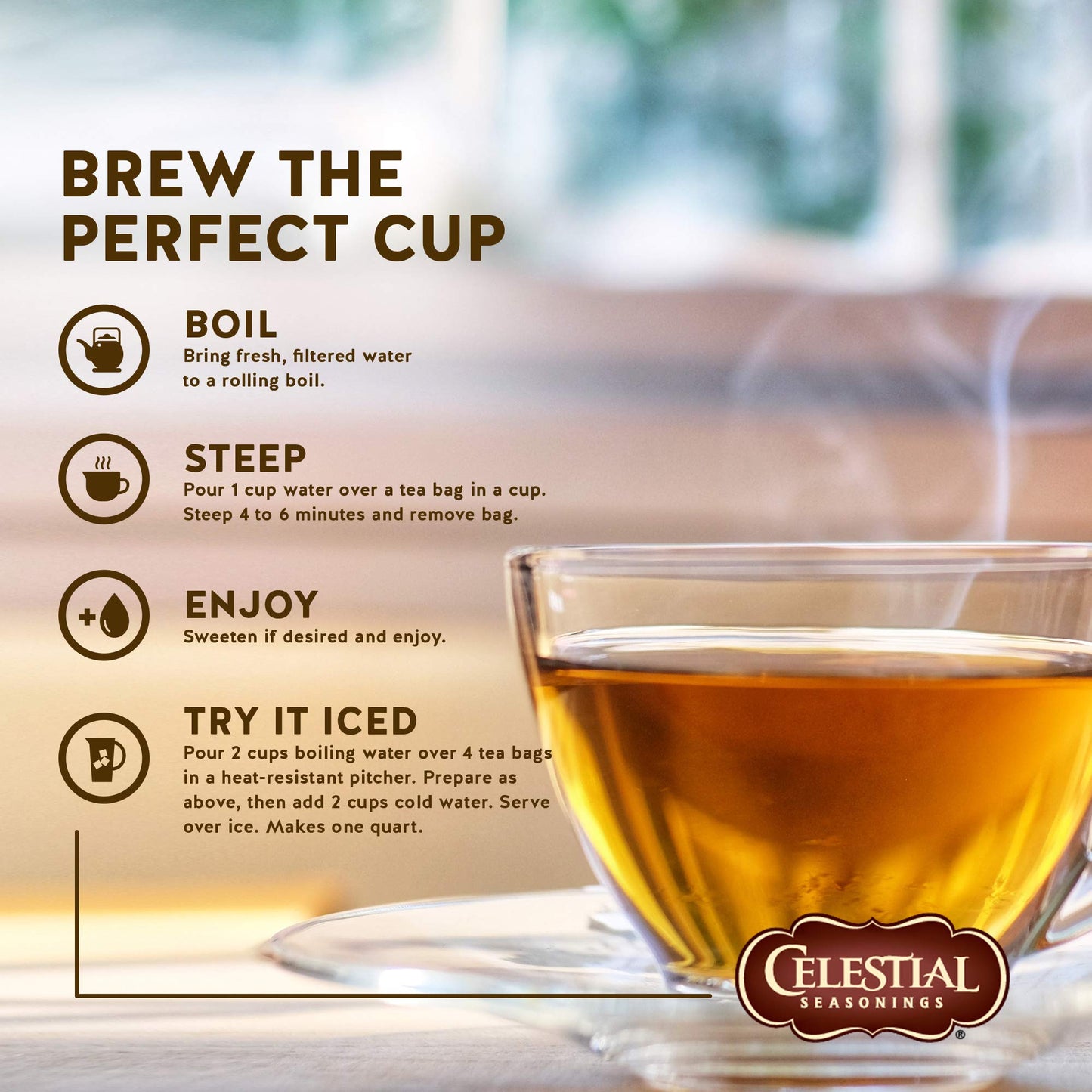 Celestial Seasonings, Tea Herb Black Cherry Berry, 20 Bg, (Pack Of 6)