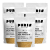 PURIS Pantry Textured Pea Protein, Unflavored Meatless Vegetable Crumbles, Equals 15 lbs Ground Beef, Soy Free, Shelf-Stable, Gl