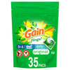 Gain Flings Laundry Detergent Soap Pacs, Original, 35 Count