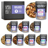 Tiesta Tea - 8 Herbal & Rooibos Tea Dry Flight Set, Premium Loose Leaf Variety Pack With Herbal & Chamomille Tea - 8 Resealable