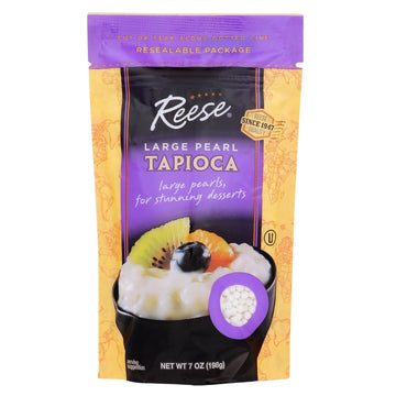 Reese Large Pearl Tapioca, 7 Ounce (Pack of 6), Model 68074