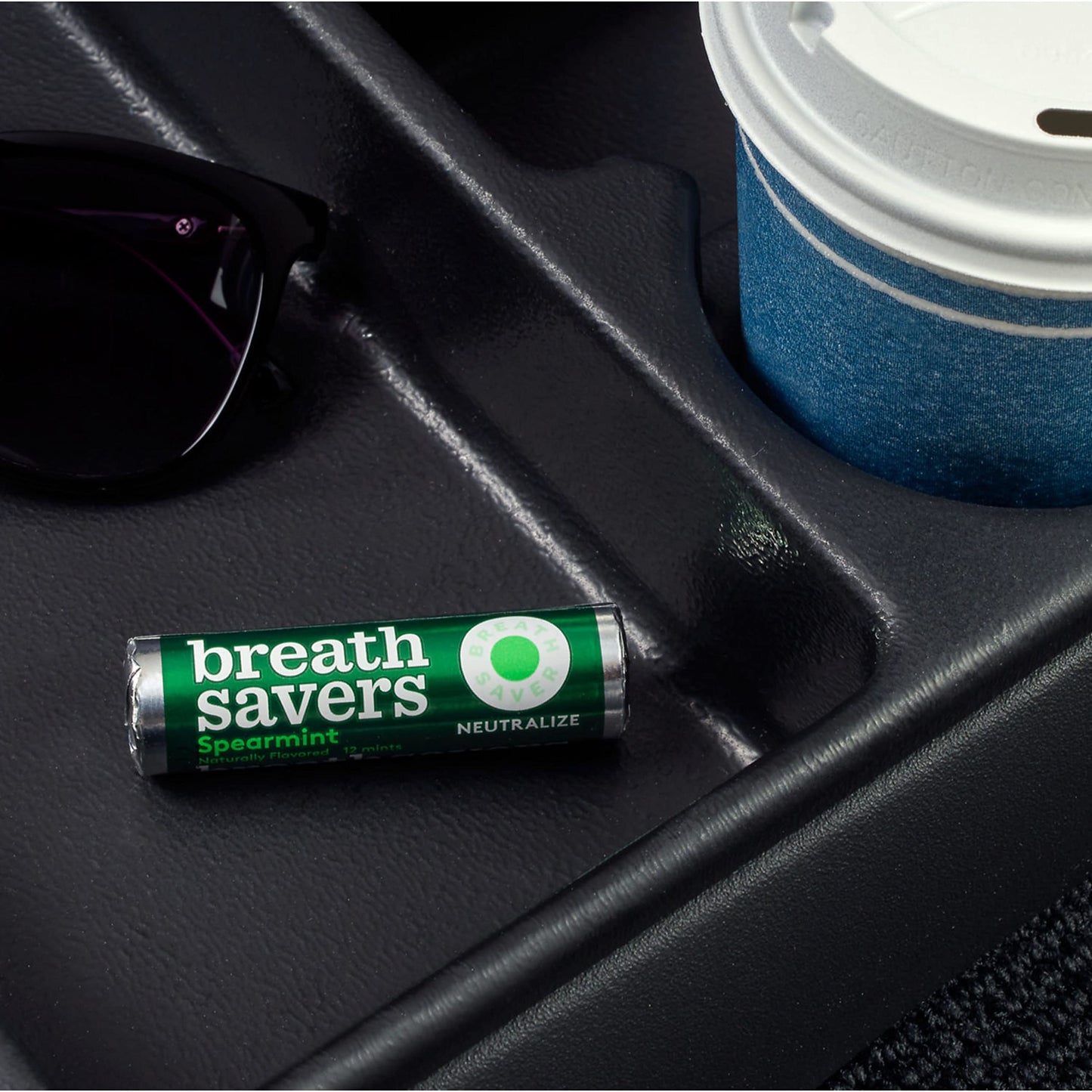 Breath Savers Spearmint Sugar Free Breath Mints Rolls, 0.75 Oz (24 Count)