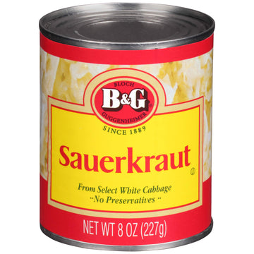 B&G Sauerkraut, 8 Ounce Can (Pack Of 24)
