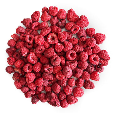 Anna and Sarah Freeze Dried Whole Raspberry 4.5 Oz, 100% Natural Fruit, Great for Healthy Snacks, Smoothies or Trail Mix, NO Add