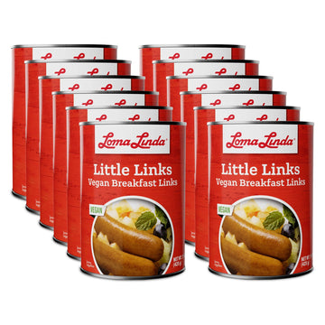Loma Linda - Plant-Based Meats (Little Links (15 Oz.), 12 Pack)