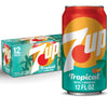 7UP Tropical Soda 12 fl oz cans 12 pack
