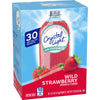 Crystal Light Wild Strawberry Drink Mix, 30 Packets, 3.3 Oz, Sugar-Free