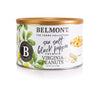 Belmont Peanuts Gourmet Sea Salt & Black Pepper Virginia Peanuts, 25 oz, 4 Simple Ingredients, No Preservatives, 7g Protein