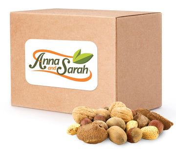 Anna And Sarah, Premium Mixed Nuts In Shell, California Jumbo Chandler Walnuts, Georgia Extra Large Pecans, California Almonds,