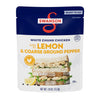 SWANSON S Lemon & Coarse Ground Pepper White Chunk Chicken, Ready to Eat, 2.6 oz Pouch