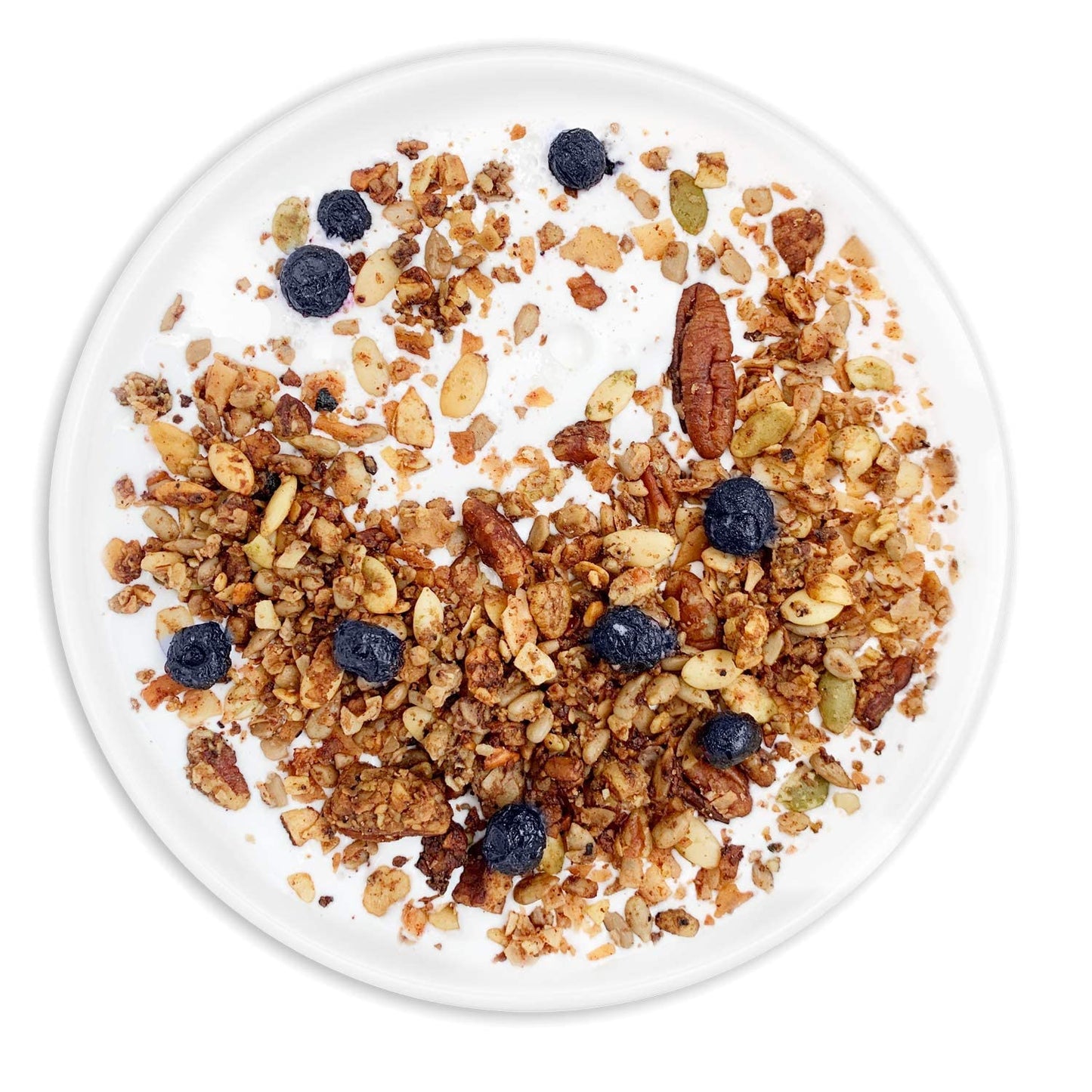 Low Karb Keto Blueberry Nut Granola, 22 Ounce - Low Carb Breakfast Cereal with Almonds, Pecans, Coconut, 2g Net Carbs