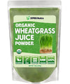 XPRS Nutra Organic Wheatgrass Juice Powder - Instant Concentrated Juice - 16 Ounce - Clear