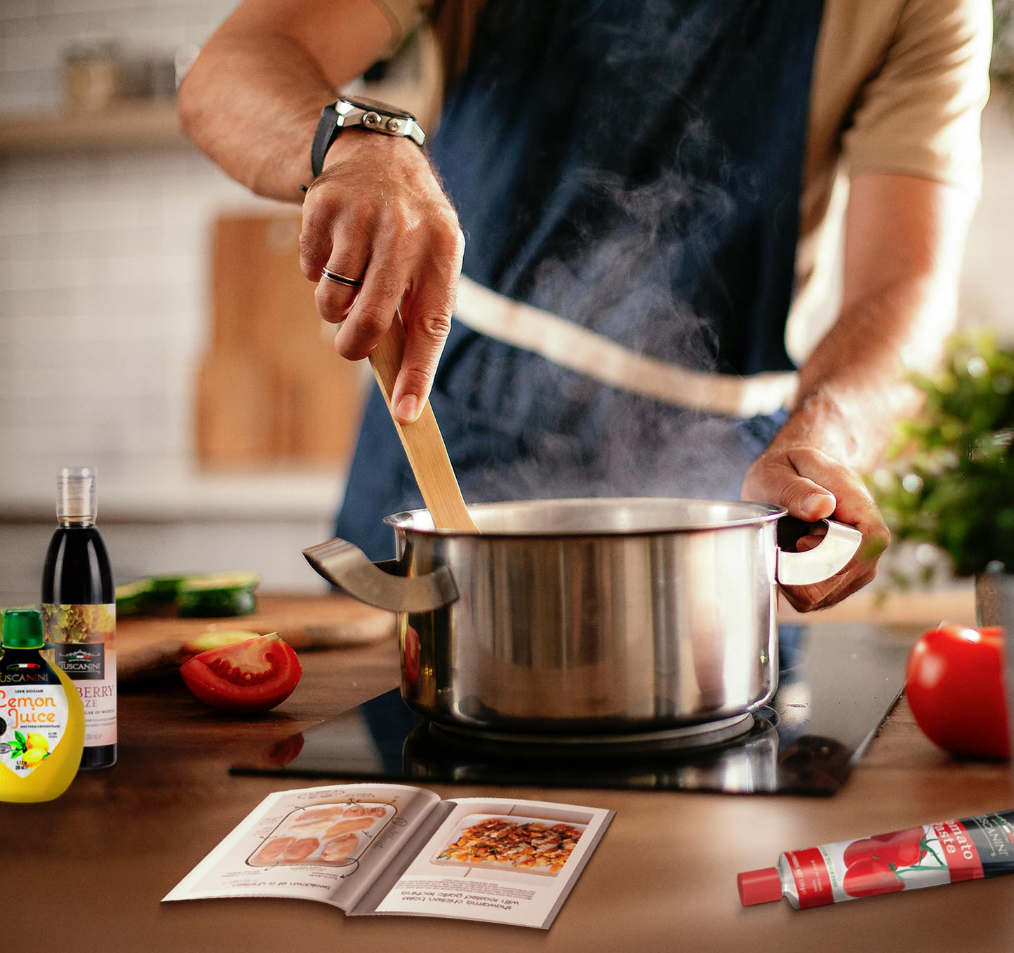 Purim Shalach Manos Gift Basket, Elegant Mishloach Manot Gift Box, Kosher Gift Basket, Micropeas Cookbook, Tuscanini Snack Olive