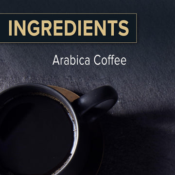 1850 Black Gold Dark Roast Ground Coffee, 12 Oz