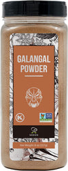 Soeos Galangal Powder 8 Oz, Ground Galangal, Alpinia Galanga, Non-Gmo, Kosher, Galangal Ginger Powder For Thai Soup, Tom Yum Soup, And Tea