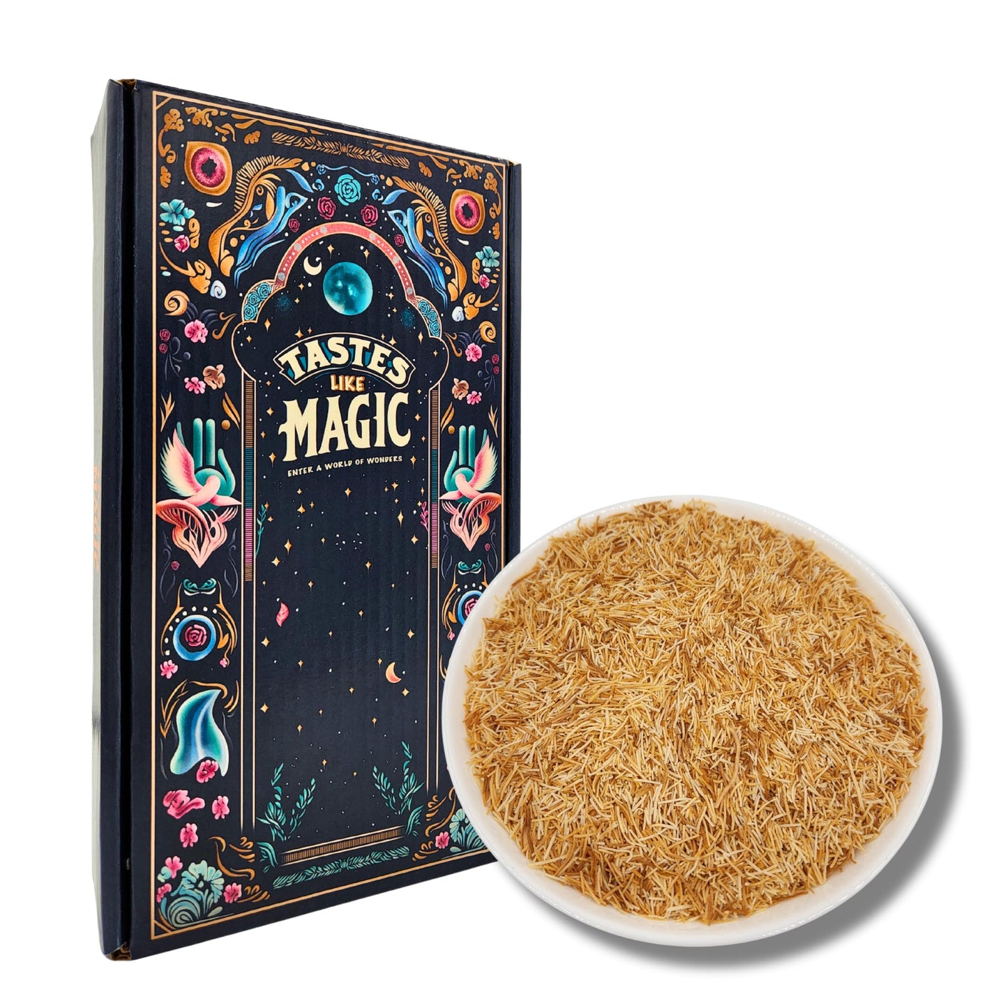 Baked Shredded Ready To Use Kataifi Kadayif Phyllo Dough Ingredient For Dubai Chocolate And Kunafa Knafeh Traditional Middle Eastern Style Dessert Mix 7.05Oz (200G)